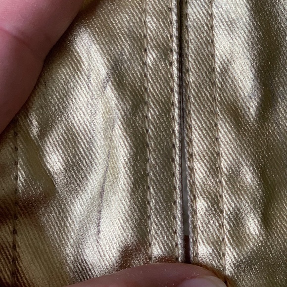 Ralph Lauren Gold Coat Size Large - Picture 8 of 11